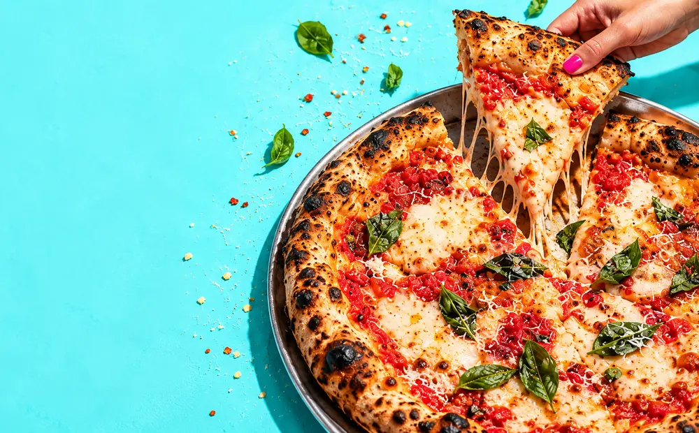 Butzeria Special mit Burrata und Pistazien